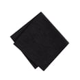 thumbnail image 2 of Elrene Home Fashions Continental Solid Texture Water and Stain Resistant Napkins, Set of 4, Black, 17" x 17", 2 of 5