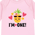 thumbnail image 4 of Inktastic First Birthday Hawaiian Pineapple Girls Long Sleeve Baby Bodysuit, 4 of 5