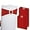 Red, variant on 100PCS Spandex Stretch Red Chair Sashes Bows Universal Elastic Chair Cover Bands Ties with Buckle Slider for Wedding Party Birthday Reception Event Banquet Decoration(Red)