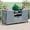 Grey Blue, variant on DTTRA 66.5" Solid Wood Grill Cart for Kamado & Big Green Egg, Stainless Steel Top, Grey Blue