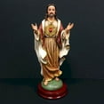 thumbnail image 1 of Cœur Sacré de Jésus Figurine, 1 of 4
