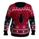 thumbnail image 1 of Suéter Spider Man Navideño para Hombre Talla EEG Color Rojo C/Negro, 1 of 4