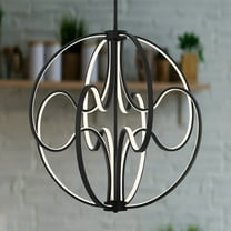 Luxury Contemporary Pendant, Matte Black, UQL5320