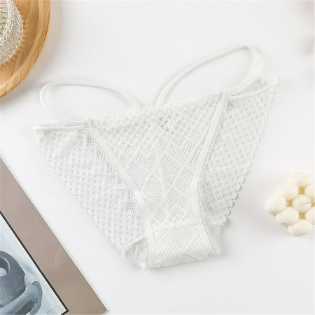 GENGING Womens Panties Womens Lady Sexy-Lace Trendy Briefs Low Waist Knickers Thongs Panties Underwear