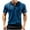 Blue, variant on Mgmyaa Men's Hooded Short Sleeve T-Shirt Casual Summer Tops Mens Hoodies