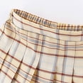 thumbnail image 6 of CAUYDY 11-13School Girl Skirt 14-16Teen Girls Pleated Mini Athletic Skorts 3T 4T 5T Baby Girls Summer Cute Clothes Graduation Gift for 6-9Years Juniors Kids (Sizes 11-12 Years,Khaki), 6 of 9