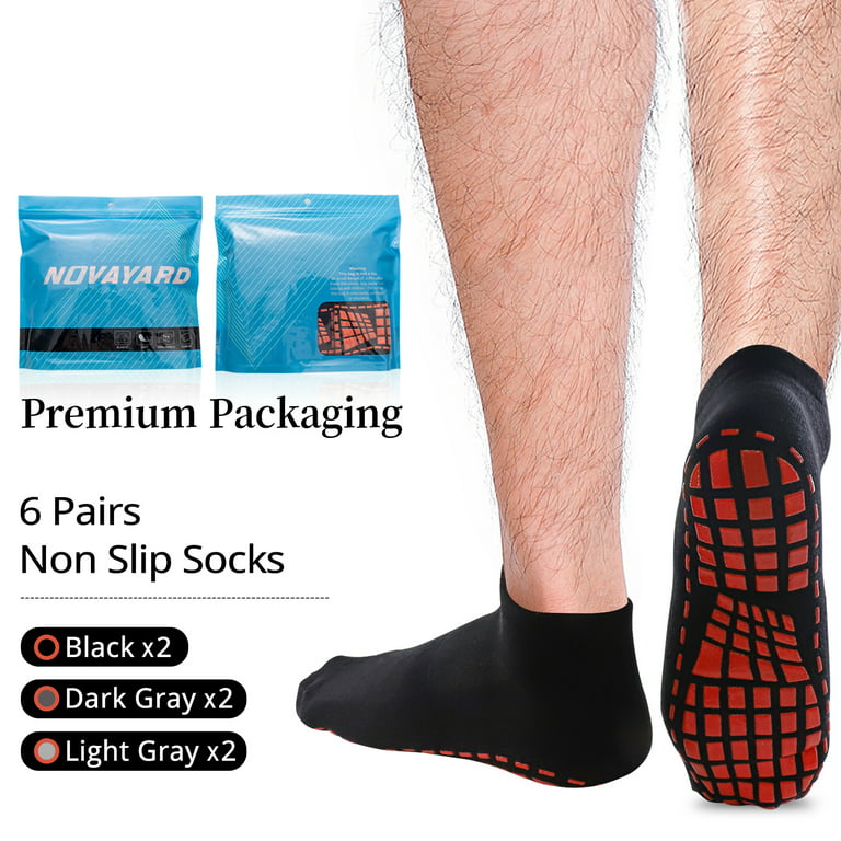 1/3 pair Non Skid/Slip Socks With Gripper Bottom Hospital Slipper Socks US  STOCK