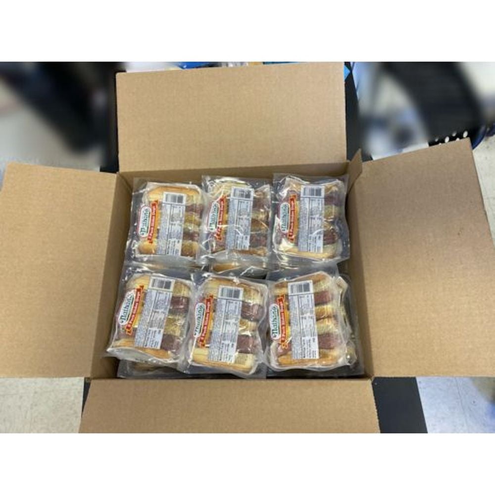 Buy Nathans Famous Slider Hot Dog in Microwave Bun - 2 count per pack ...