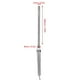 thumbnail image 5 of Sonda De Termopar Sensor De Temperatura M8 Rosca PT100 Resistencia De Platino Termopar 100mm Sonda Sensor De Temperatura Cable 0-400 Grados Celsius 3 M ANGGREK Thermocouple Wire, 5 of 8
