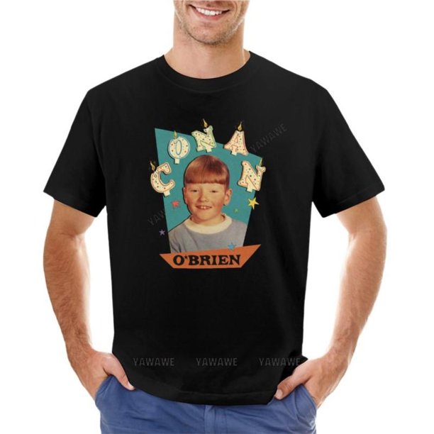 Camisetas de verano para hombre, camisetas de cumpleaños de Conan O'Brien, camisetas de cuello redondo, sudaderas, camisetas para tallas grandes para hombres