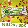 thumbnail image 2 of Happy Village Organic Fig & Nut Bars, Original Fig | Gluten Free, No Refined Sugar, Vegan, Non-GMO | 16 Bars x 1.4 oz each, Carton box, 2 of 6
