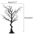 thumbnail image 6 of Nuptio 30Inch Black Ornament  Tree Centerpiece for Table -Manzanita Branches for Halloween, Thanksgiving, Wedding, Christmas，Easter | Reusable Holiday Display with Easy Assembly, 1pc, 6 of 11