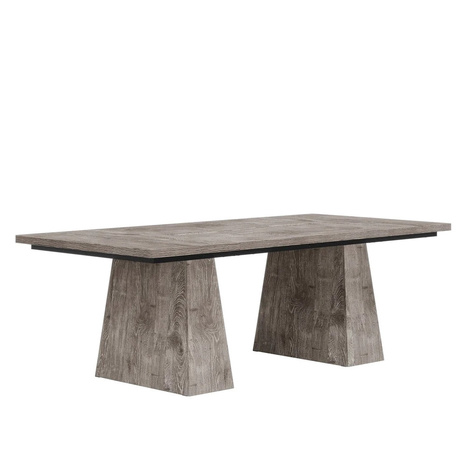 Rustic Farmhouse Dining Table, Seats 6