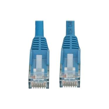 Cat6 Gigabit Snagless Molded UTP Ethernet Cable (RJ45 M/M), PoE, LSZH, Blue, 2 m - 6.56 ft Category 6 Network Cable for Network Device, PoE Device, Router, Switch, Hub, Modem, Computer, Printer, Ac...