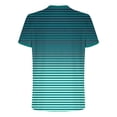 thumbnail image 3 of Usted Es Más Que una Prueba de Puntuación de la Camisa de la Moda Casual Impresión Deportiva Camiseta de Manga Corta Cuello Redondo para los Hombres, Blusa de Poliéster para Uso Diario Al Aire Libre, 3 of 8