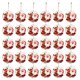 thumbnail image 1 of Adornos navideños Tarjeta colgante de madera de Navidad Decoración de árbol de Navidad de madera de doble cara Wmkox8yii gf9134, 1 of 8