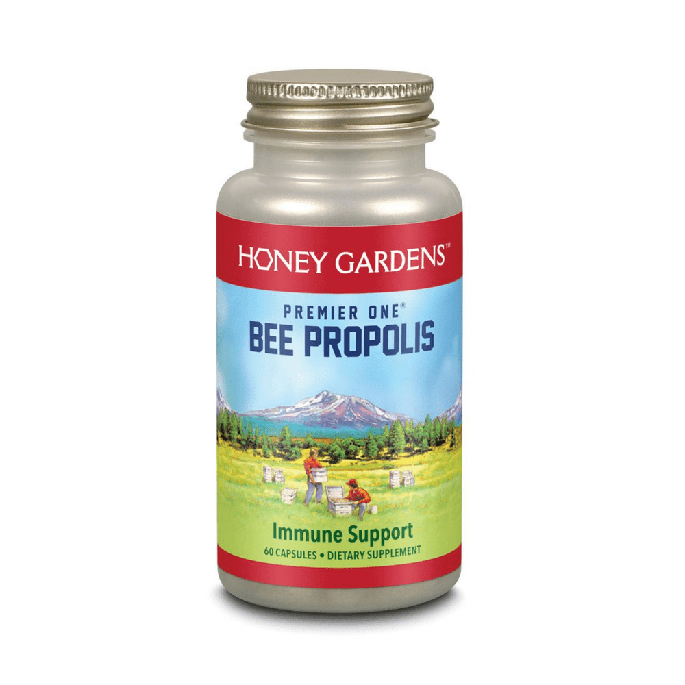 Honey Gardens Premier Bee Propolis, Capsule (Btl-Plastic) | 650mg 60ct ...