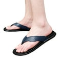 thumbnail image 3 of Cathalem Sandals for Men Comfortable Mens Flip Flops Comfort Casual Thong Sandals Outdoor(Blue,42), 3 of 5