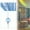 Blue, variant on KingShop Door String Curtain, Wall Panel Fringe Window Room Divider Blind, Home Patio Bedroom Decorative Tassel Screen Ribbon Strings Strip Silver Thread Screen