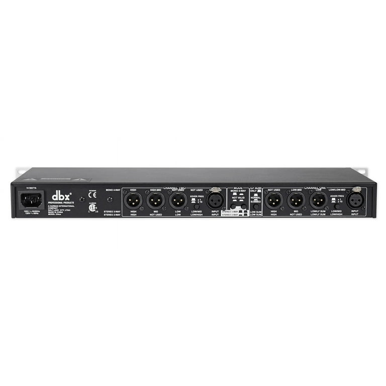 DBX 234XS Professional Crossover with 2 way, 3 Way, 4 Way DBX 234XS Professional Crossover with 2 way, 3 Way, 4 Way