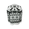 thumbnail image 5 of Women Christmas Sweaters Long Sleeve Elk Snowflake Print Knit Tops, 5 of 6
