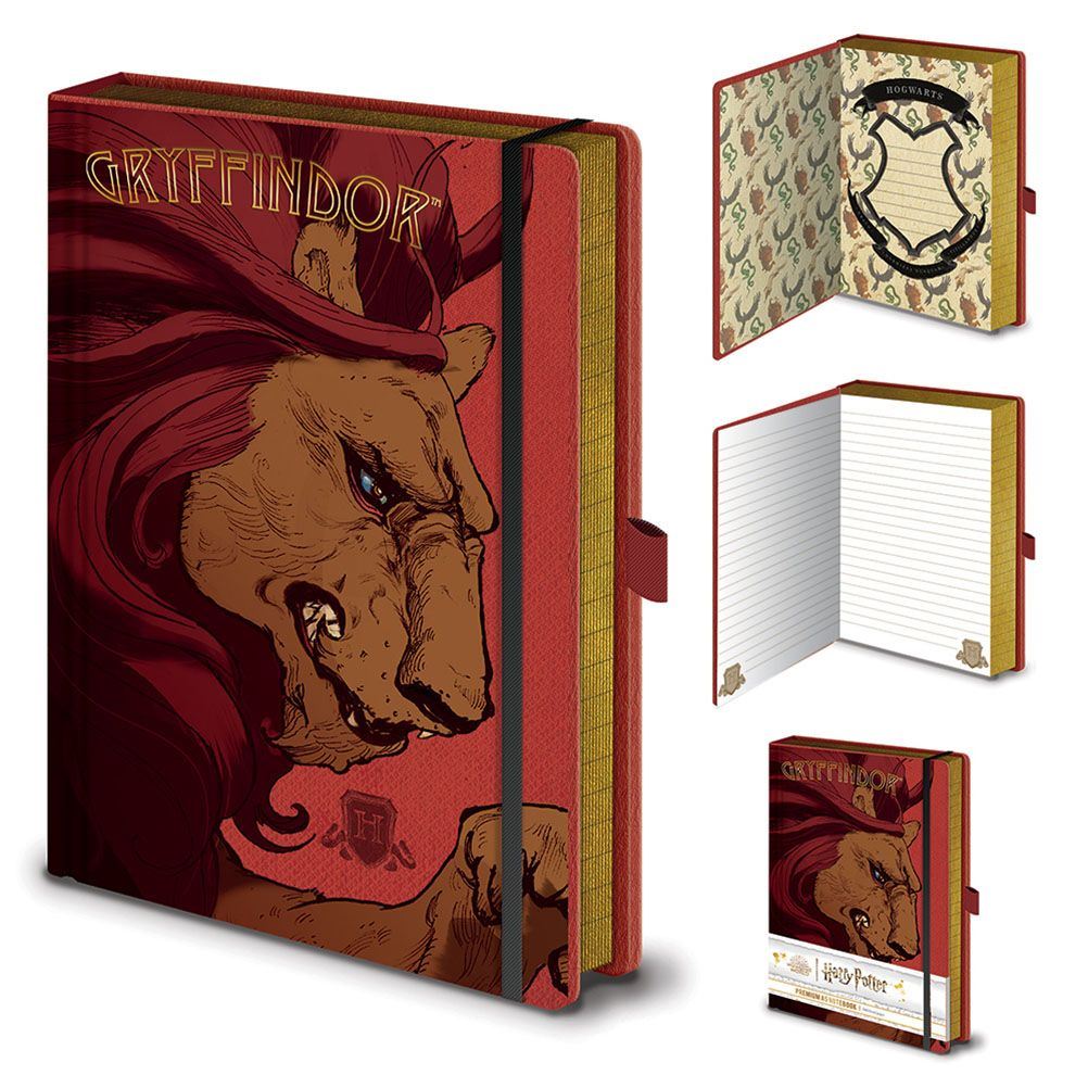 Harry Potter Gryffindor Premium A5 Notebook