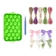 thumbnail image 2 of Kit de silicona para hacer jabones caseros, molde de jabón de uva para decoración del hogar, cera de soja, para adultos. Verde, 2 of 8