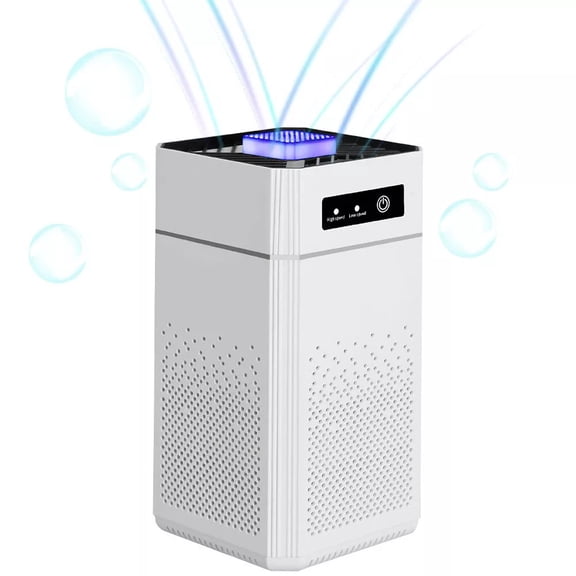 HEPA Air Purifier for Large Rooms Air Cleaner with 360° Air Intake Aromatherapy Function Quiet Sleep Mode Removes Smoke Dust Pollen Pet Dander Odors for Home Bedroom Office