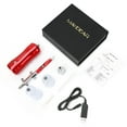 thumbnail image 2 of Maydear Portable Cordless Airbrush Kit, Mini Handheld Cake Airbrush, Rechargeable Airbrush Air Pump for Painting, Beauty Nail Art, Airbrush Makeup, Model Coloring-Red, 2 of 4