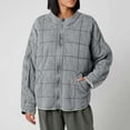 thumbnail image 2 of Weekend Big Promotion! ChaoHeng Ladies Jackets Clearance with Hood Fashion Trendy,Fashion Women Pockets Versatile Long Sleeve Solid Casual Outwear Jackets Zipper Coat(Gray,XXL), 2 of 6