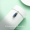 thumbnail image 3 of Birthstone Urn Necklace for Ashes Cylinder Cylinder Urn Necklaces for Ashes Cremation Jewelry for Ashes Stainless Steel Ashes Keepsake for Men Women, 3 of 7