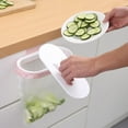 thumbnail image 1 of Soporte para bolsa de basura SAYOO Hogar Montado en la pared con tapa 26*12*2 cm, 1 of 7
