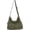 A-green, variant on Canvas Crossbody Bag Corduroy Multi-Pocket Shoulder Tote Unisex College Casual Couple Daily Bag Work