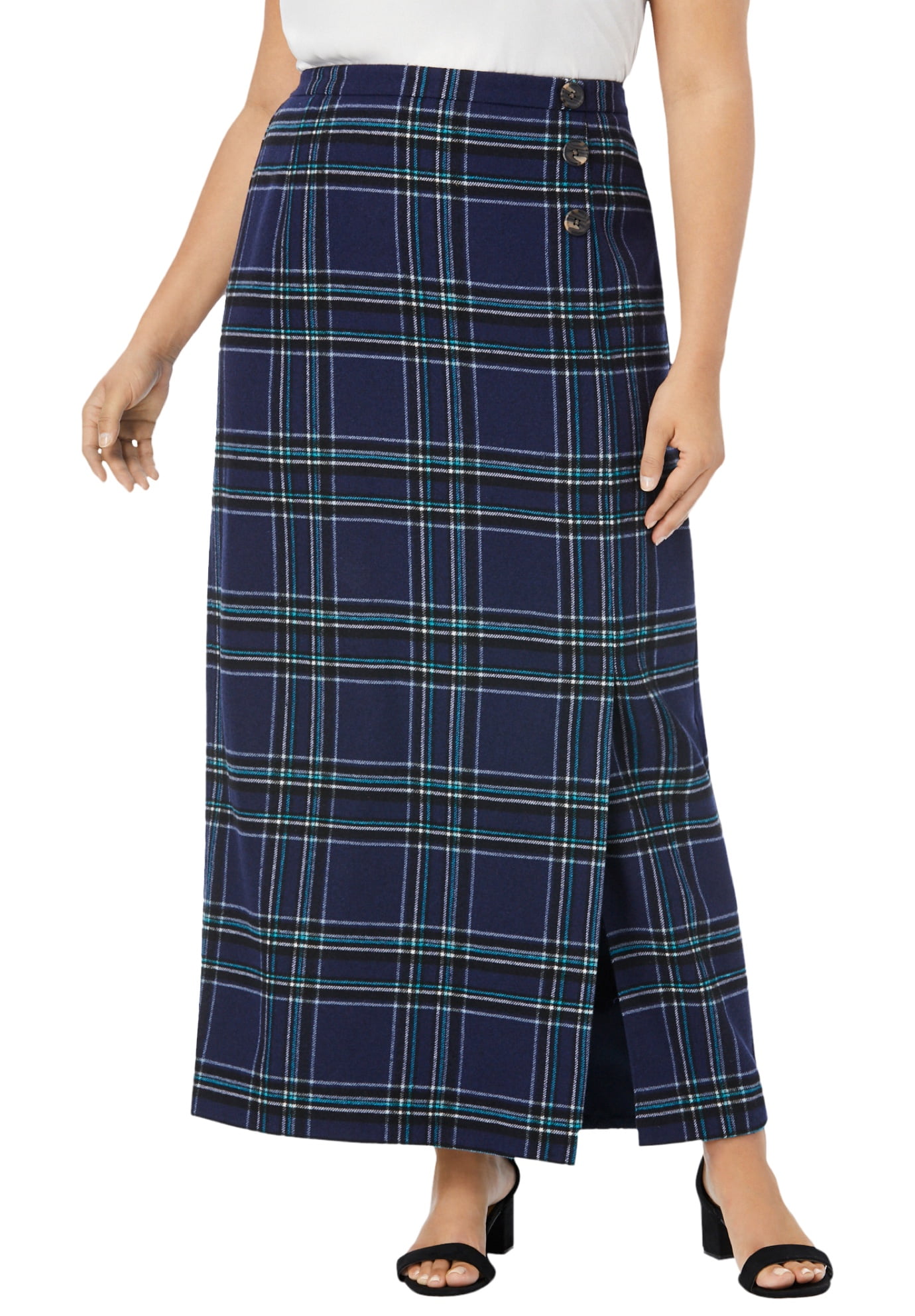 plaid skater skirt queen