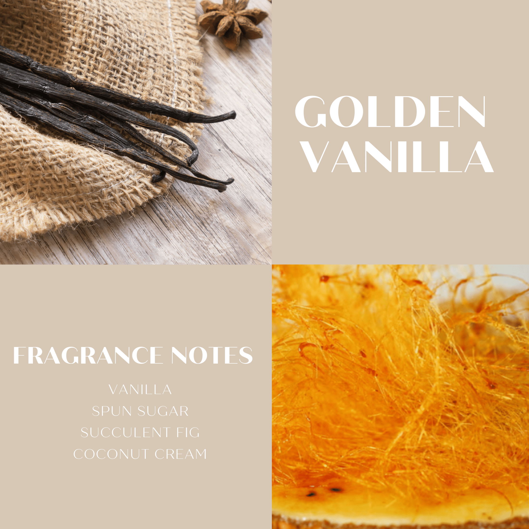 Scentworx 14.5 oz Golden Vanilla 3-Wick Jar Candle by Slatkin & Co