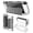 Type A, variant on Clear Protective Case with Stand for Nintendo Switch OLED Model Console - Hard PC Crystal Cover Shell Accessory