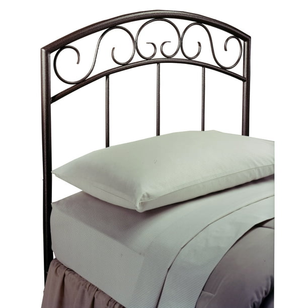 Hillsdale Furniture Wendell Twin Metal Headboard with Frame, Copper