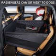 thumbnail image 4 of Car Mounted Dog Bed for Rear Single Seat - Hard Bottom & Mesh Basket Mat, Anti-Dirty Multifunctional Pet Protector for Cars & SUVs, 4 of 5