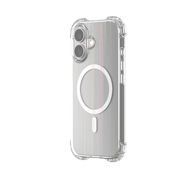 onn iPhone 16 Case with MagSafe Magnet for Apple phone, Iridescent, Unisex