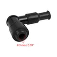 thumbnail image 4 of Spark Plug Cap 90 Degree Waterproof Non Resistor Black for CG125 GS125 GN125 WY125 CD110 Motorcycle Dirt Bike ATV, 4 of 6