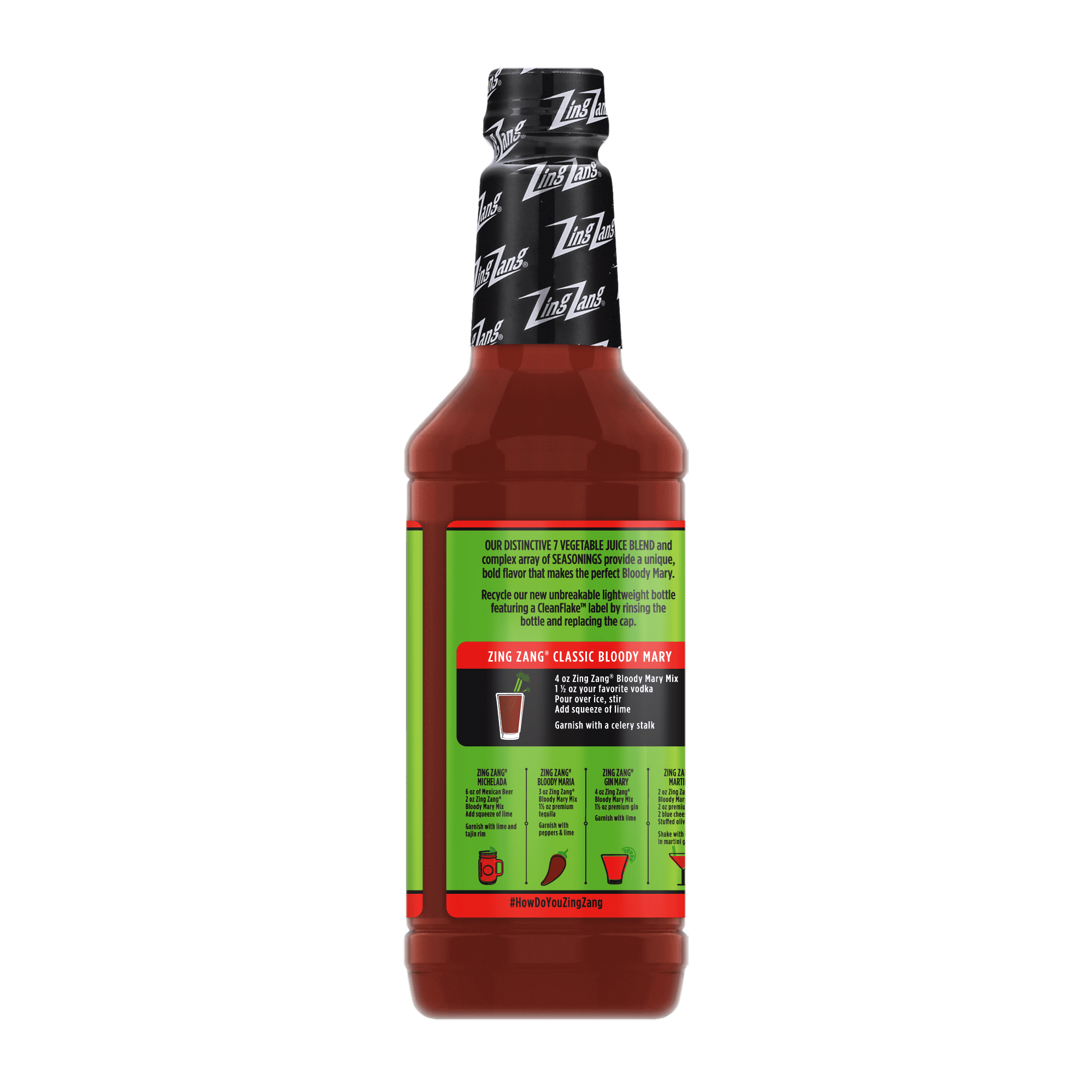 Bloody maryジッポー Spooky Craft Cocktails Classic All-Natural Bloody Mary Mix