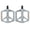 Gray, variant on AOOOWER 7 Color Option Bicycles Pedals Platform with Double Bearing & Reflective Strips and Light Weight Nylon for Long Ride