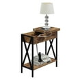 thumbnail image 2 of Convenience Concepts Tucson Table Électrique à Dessus Rabattable, Fini Bois Multicolore, 2 of 4