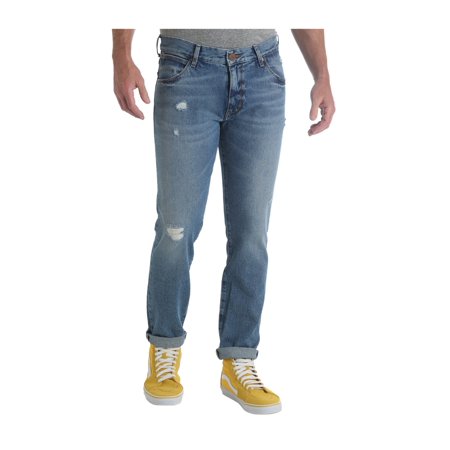 Wrangler Mens Larson Straight Leg Jeans pepper 34x34 | Walmart Canada