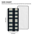 thumbnail image 2 of Absorbent Coral Velvet Towel 27x55in Light Soft And Fluffy Wool Circle Delicate And Not Easy To Remove The Edge Darkcyan Buffalo Plaid Check Tartan Scotland_3, 2 of 8