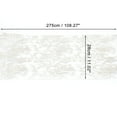 thumbnail image 4 of Corredor de mesa de lentejuelas brillantes Unique Bargains para decoración de mesas de bodas y fiestas 108.27"L x 11.02"W tono plateado, 4 of 6