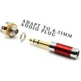 thumbnail image 4 of LAICAIW 6.35mm (1/4inch) Female Stereo Socket Panel Mount Jacks, Patch Cables, Microphone Connector Adapter 6 Pack-Lageter, 4 of 5