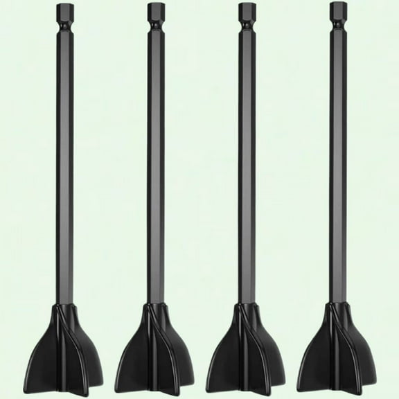 Resin Mixer Paddles, Epoxy Mixer Attachment, Reusable Paint Mixer for Drill