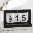 thumbnail image 3 of Perpetual Wooden Calendar - Black_Perfect Gift, 3 of 4