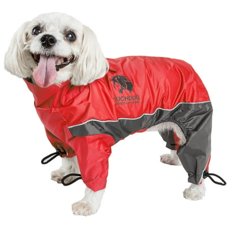 UPC: 0858342003834 | Touchdog Quantum-Ice Full-Bodied Adjustable and 3M Reflective Dog Jacket w/ Blackshark Technology